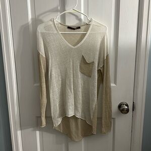 Sheer sweater